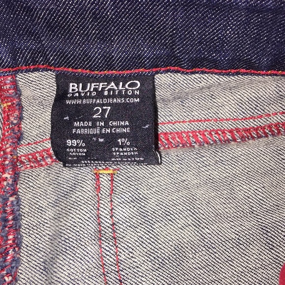 Buffalo David Bitton Ankle Skinny Bottom Zip Jeans - Picture 5 of 8